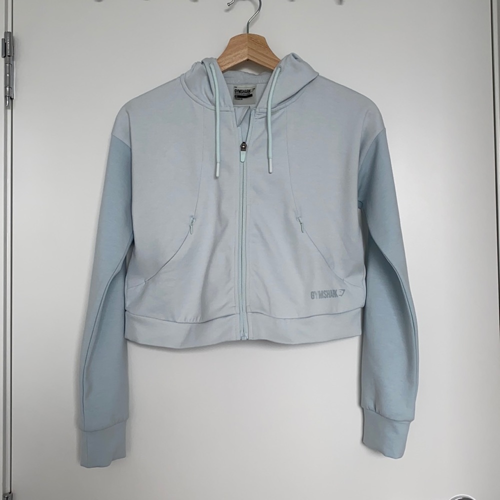 Gymshark Two-Toned Cropped Hoodie